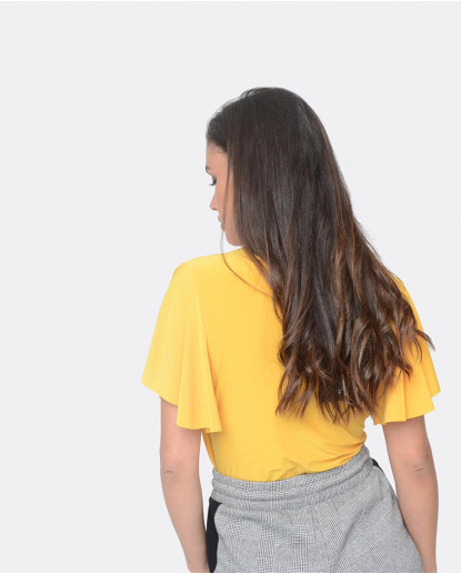 BODY AMARILLO ESCOTE