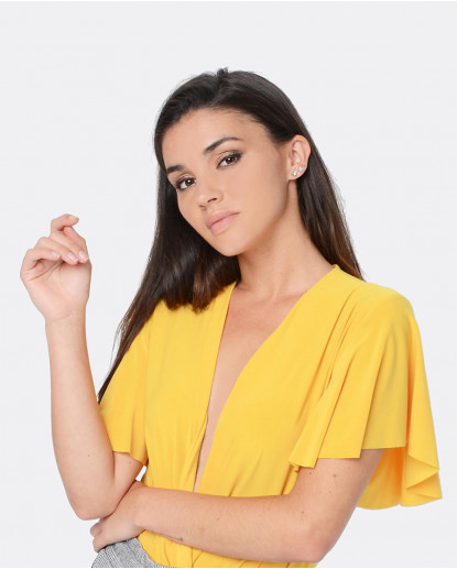 BODY AMARILLO ESCOTE