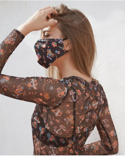 MASCARILLA ESTAMPADO AMOR