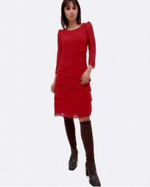 VESTIDO MANGA FRANCESA