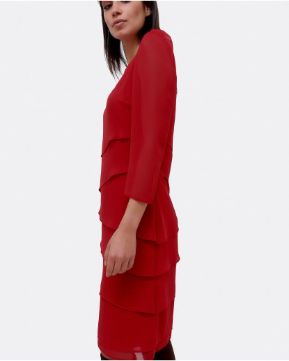 VESTIDO MANGA FRANCESA