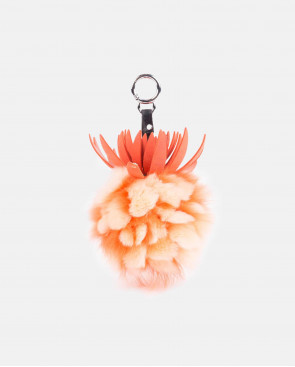 LLAVERO FRESA MULTICOLOR PELO