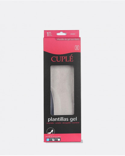 SUMINISTRO . PLANTILLA GEL USO DIARIO