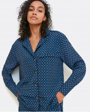 CAMISA PIJAMERA OVERSIZE