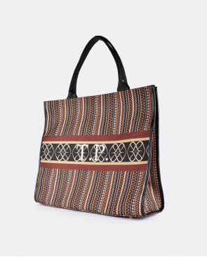 BOLSO SHOPPER RIGIDO TEJIDO... 2