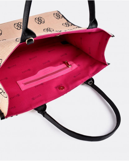 BOLSO SHOPPER ESTAMPADO