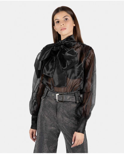 CAMISA MAXI LAZO SEDÍN