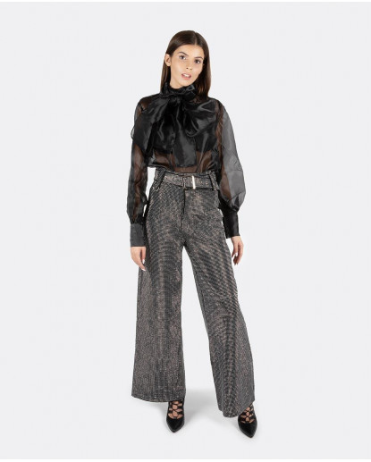 CAMISA MAXI LAZO SEDÍN