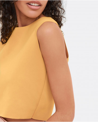 CROPT TOP NEOPRENO