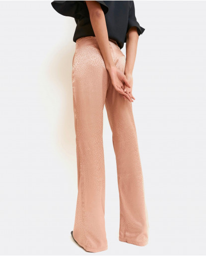 PANTALÓN CAMPANA JACQUARD