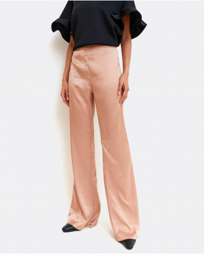 PANTALÓN CAMPANA JACQUARD