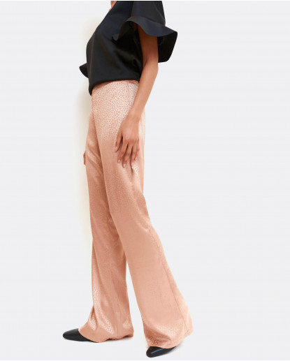 PANTALÓN CAMPANA JACQUARD