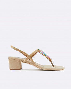 SANDALIA TACON ADORNO