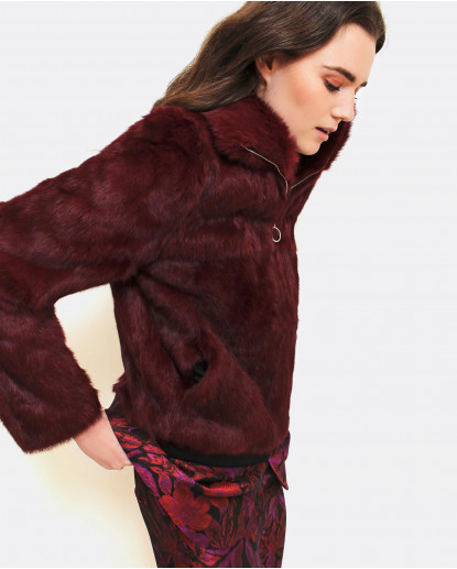 CHAQUETA BOMBER PELO