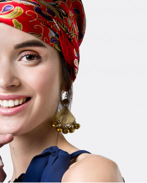 PENDIENTES ABANICO ORO