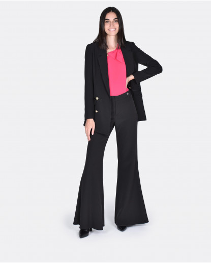 PANTALON ESTAMPADO DOBLE TELA