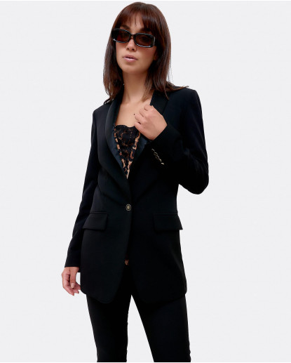 AMERICANA DOBLE TELA NEGRO