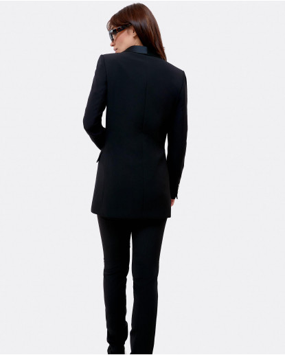 AMERICANA DOBLE TELA NEGRO