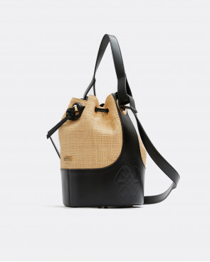 BOLSO BOMBONERA RAFIA CAMEL 2