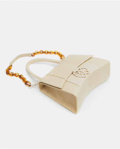 BOLSO OVALO INFERIOR TECNICO BEIG