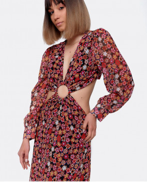 VESTIDO MIDI ARO DELANTERO...