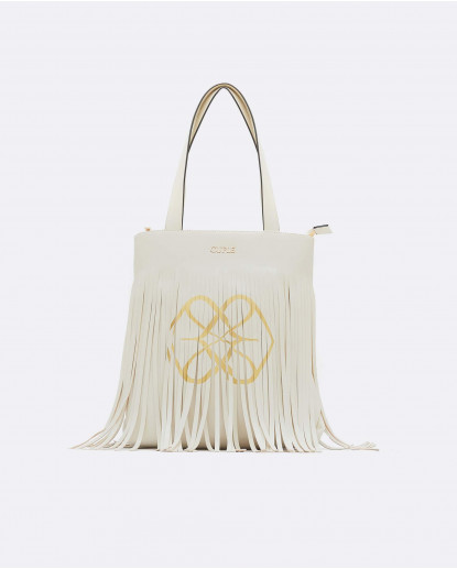 BOLSO MILAN FLECOS TECNOPIEL CRUDO