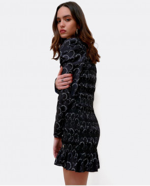 VESTIDO MINI ENGOMADO CREP... 2