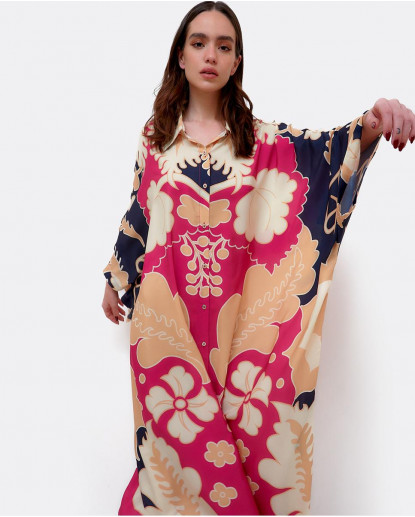 VESTIDO CAMISERO (S-M) VISCOSA...