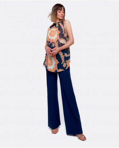 BLUSALAZO GASA ESTAMPADO VALIENTE