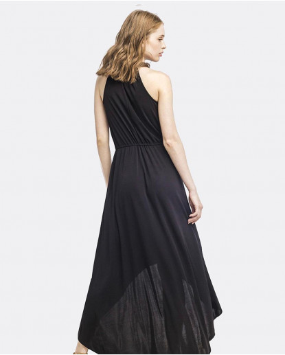 VESTIDO ASIMÉTRICO NEGRO
