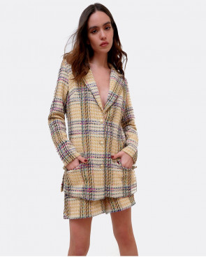 AMERICANA 3 BOTONES TWEED...