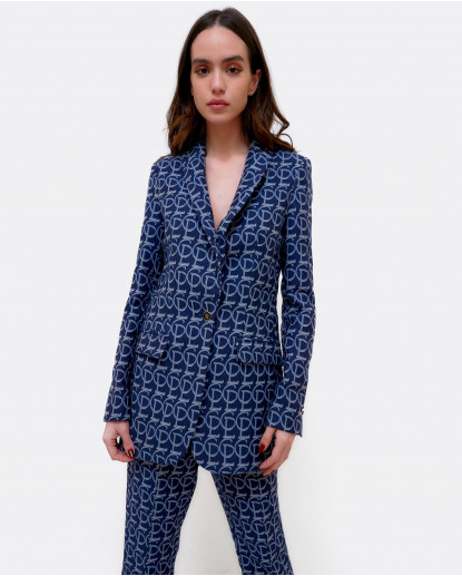 AMERICANA JACQUARD CLP AZUL