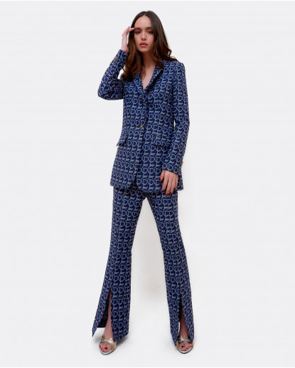 AMERICANA JACQUARD CLP AZUL