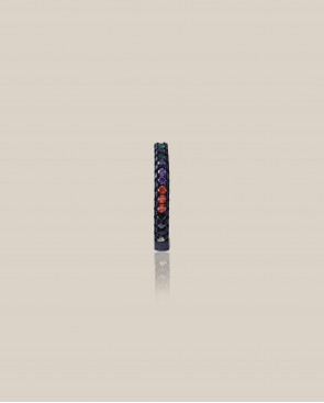 PIERCING ARO NEGRO ZIRCONIA 2