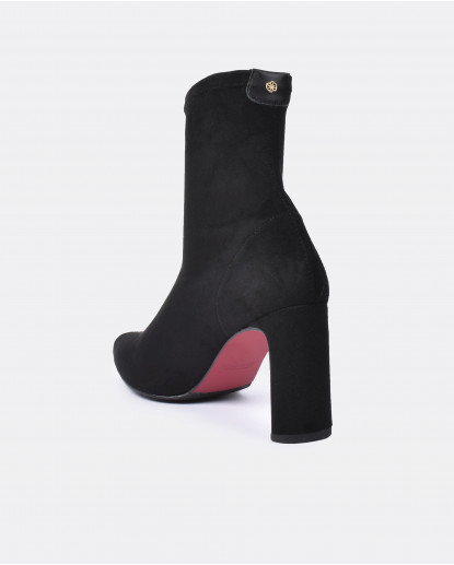 BOTÍN LICRA TACÓN ALTO PLANO LICRA...