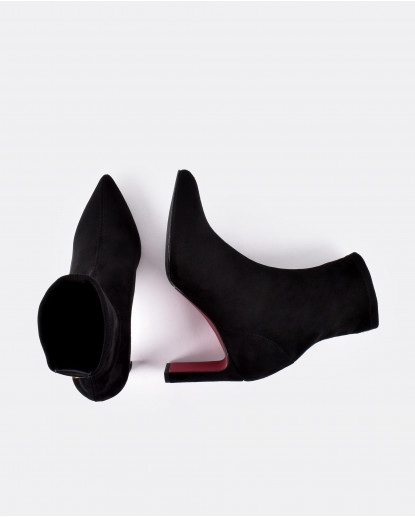 BOTÍN LICRA TACÓN ALTO PLANO LICRA...