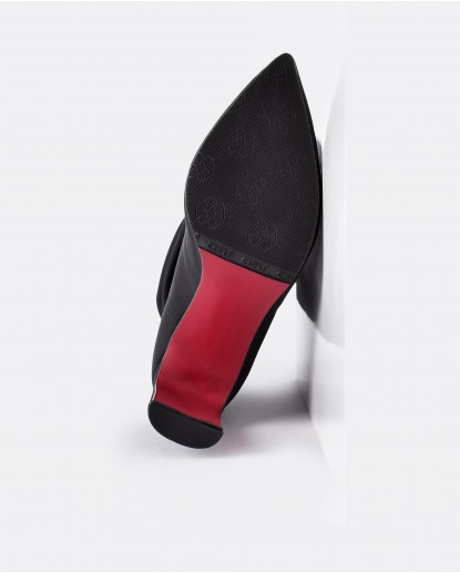 BOTÍN LICRA TACÓN ALTO PLANO LICRA...