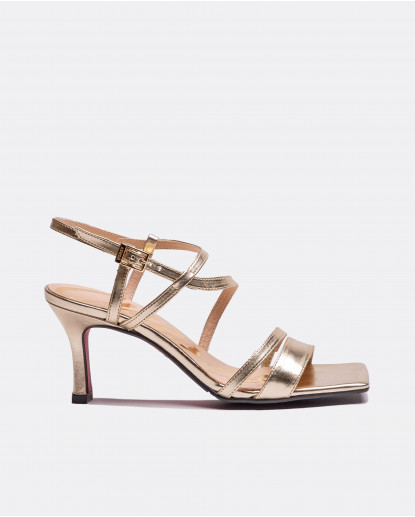 SANDALIA TIRAS TECNOPIEL