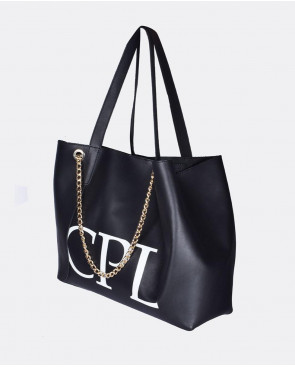 BOLSO SHOPPER LOGO PIEL 2