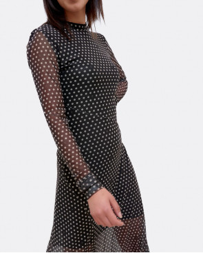 VESTIDO MINI ESTAMPADO TUL 2