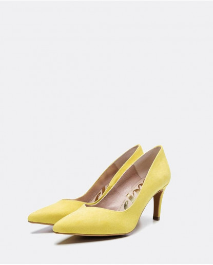 SALÓN PICO ULTRASUEDE AMARILLO