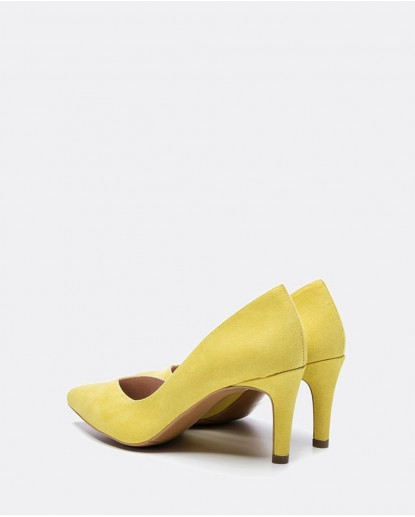 SALÓN PICO ULTRASUEDE AMARILLO