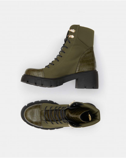 BOTIN CORDONES LICRA