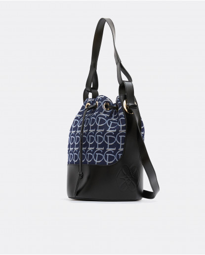 BOLSO BOMBONERA JACQUARD