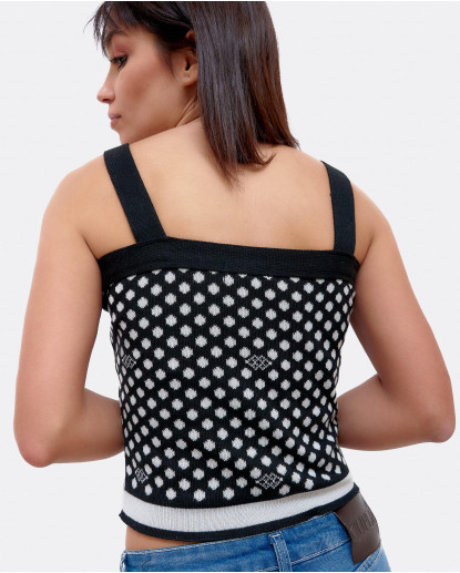 TOP PUNTO TRICOT