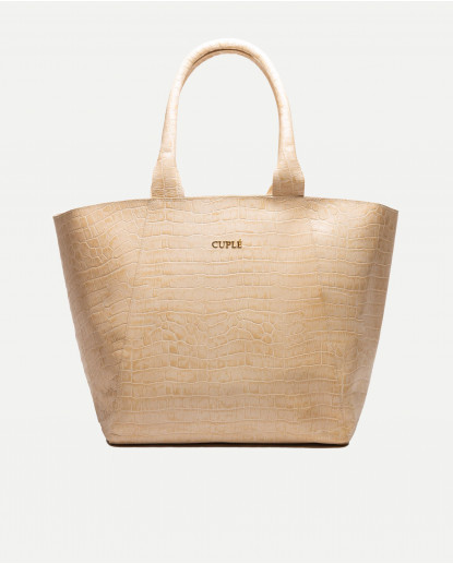 BOLSO SHOPPER NAPA COCO