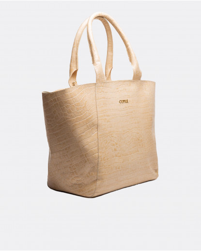 BOLSO SHOPPER NAPA COCO