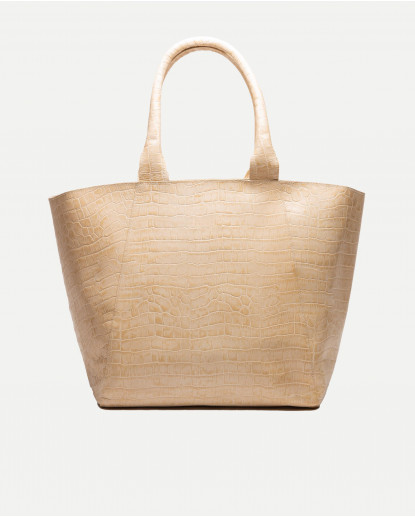 BOLSO SHOPPER NAPA COCO