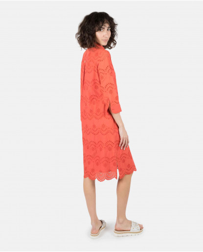 VESTIDO CAMISERO ALGODON