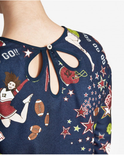 VESTIDO FOOTBALL AMERICANO